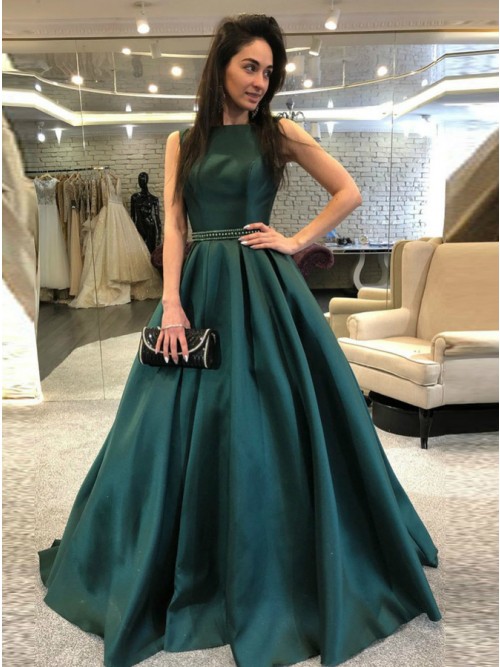Dark Green Homecoming Dress