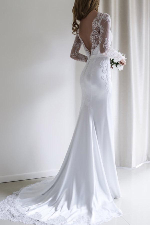 wedding dress mesh sleeves